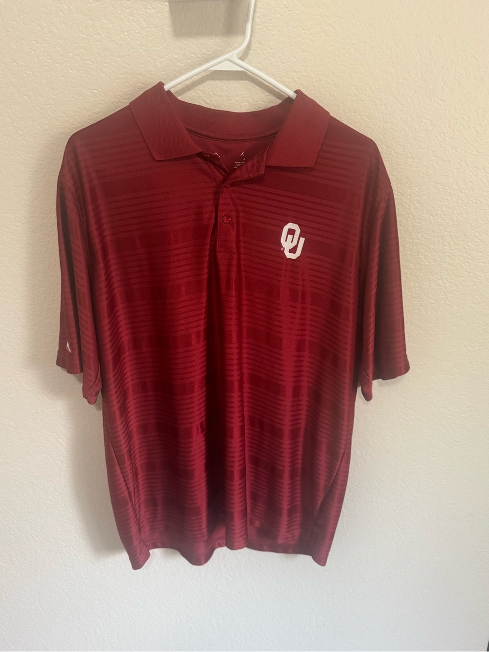Antigua Men's Crimson OU Polo Shirt